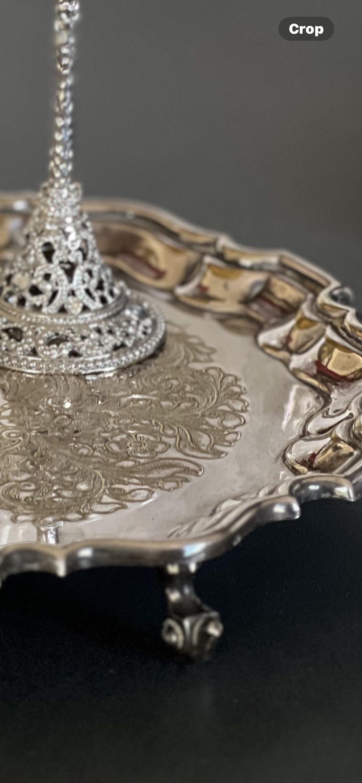 Small Vintage Silver tray