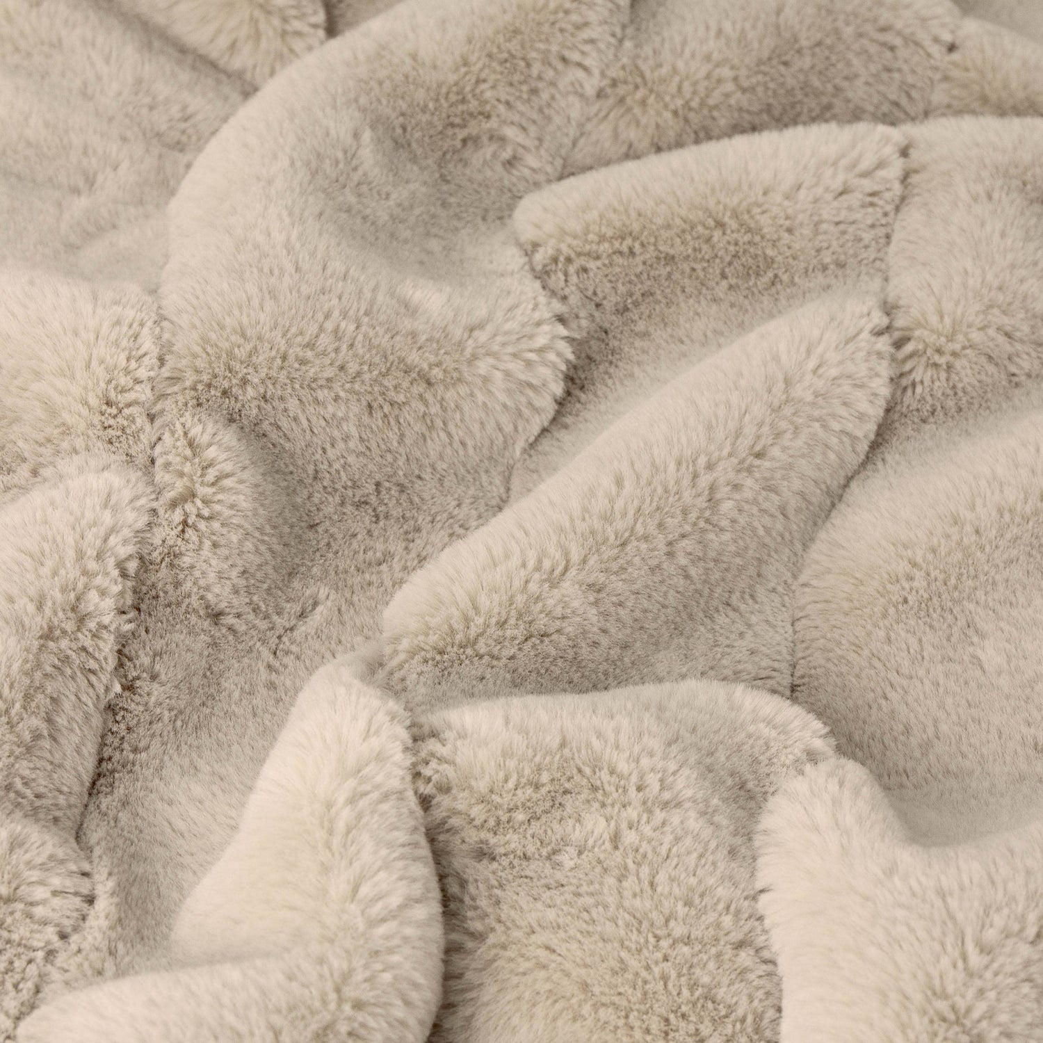 Faux Fur Throw Blanket Soft Rustic Luxury