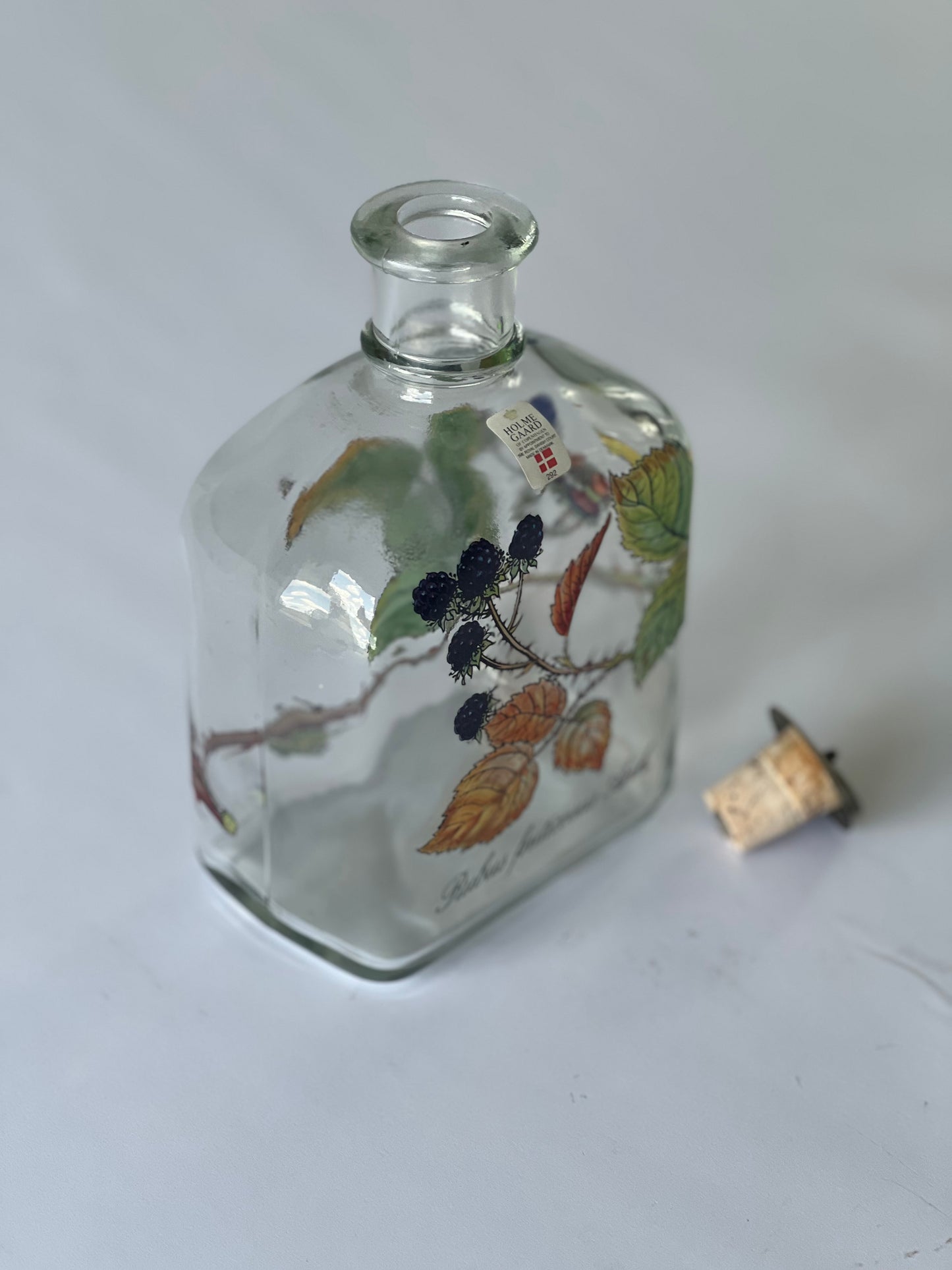 Vintage Holmegaard schnapps’Glass Bottle