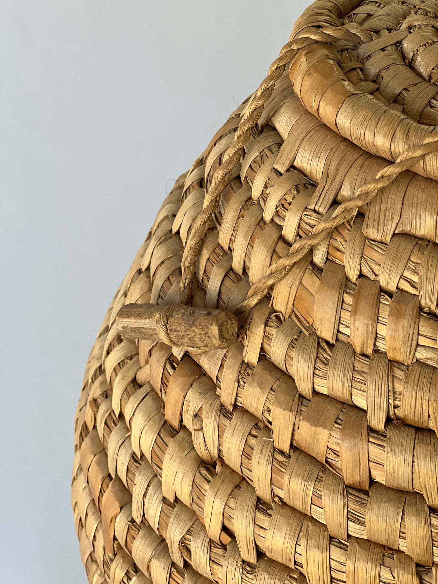 Vintage Hungarian Egg Basket