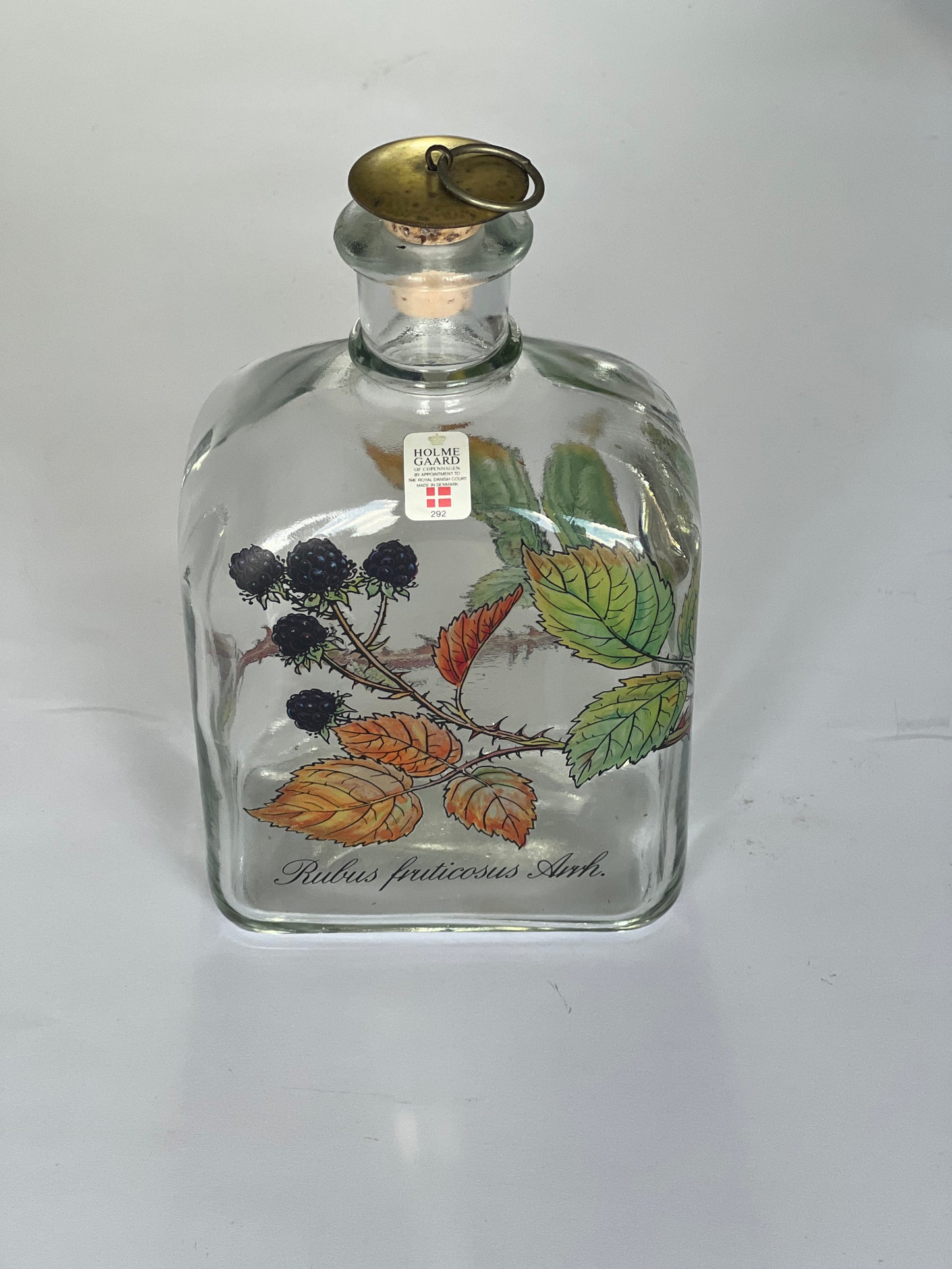 Vintage Holmegaard schnapps’Glass Bottle