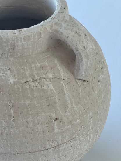 White Textured Vase – 24.5cm