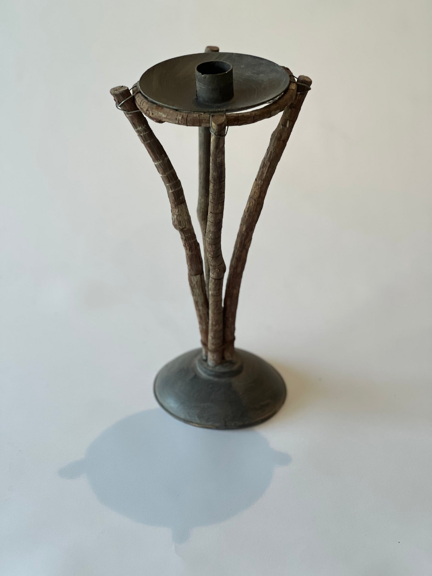 Rustic candle holders