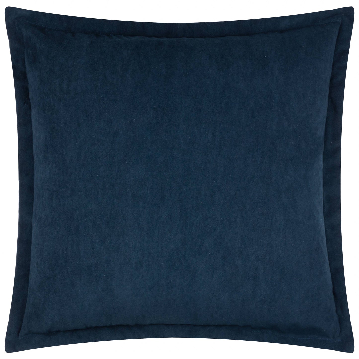 Merton Square Velvet Cushion Indigo