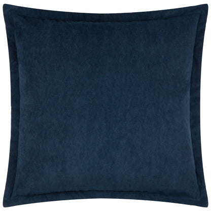 Merton Square Velvet Cushion Indigo