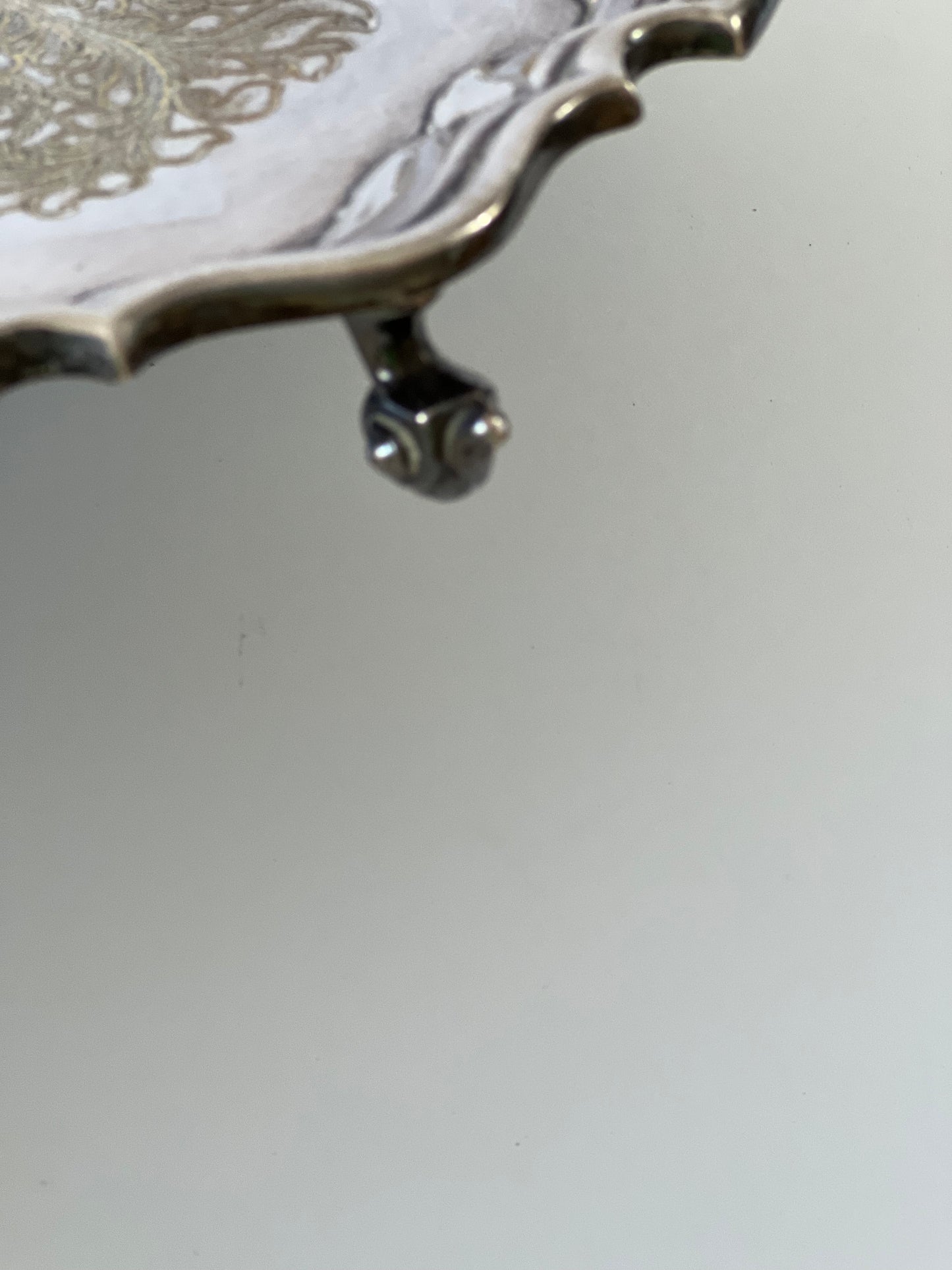 Small Vintage Silver tray