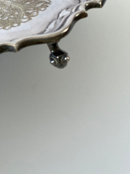 Small Vintage Silver tray
