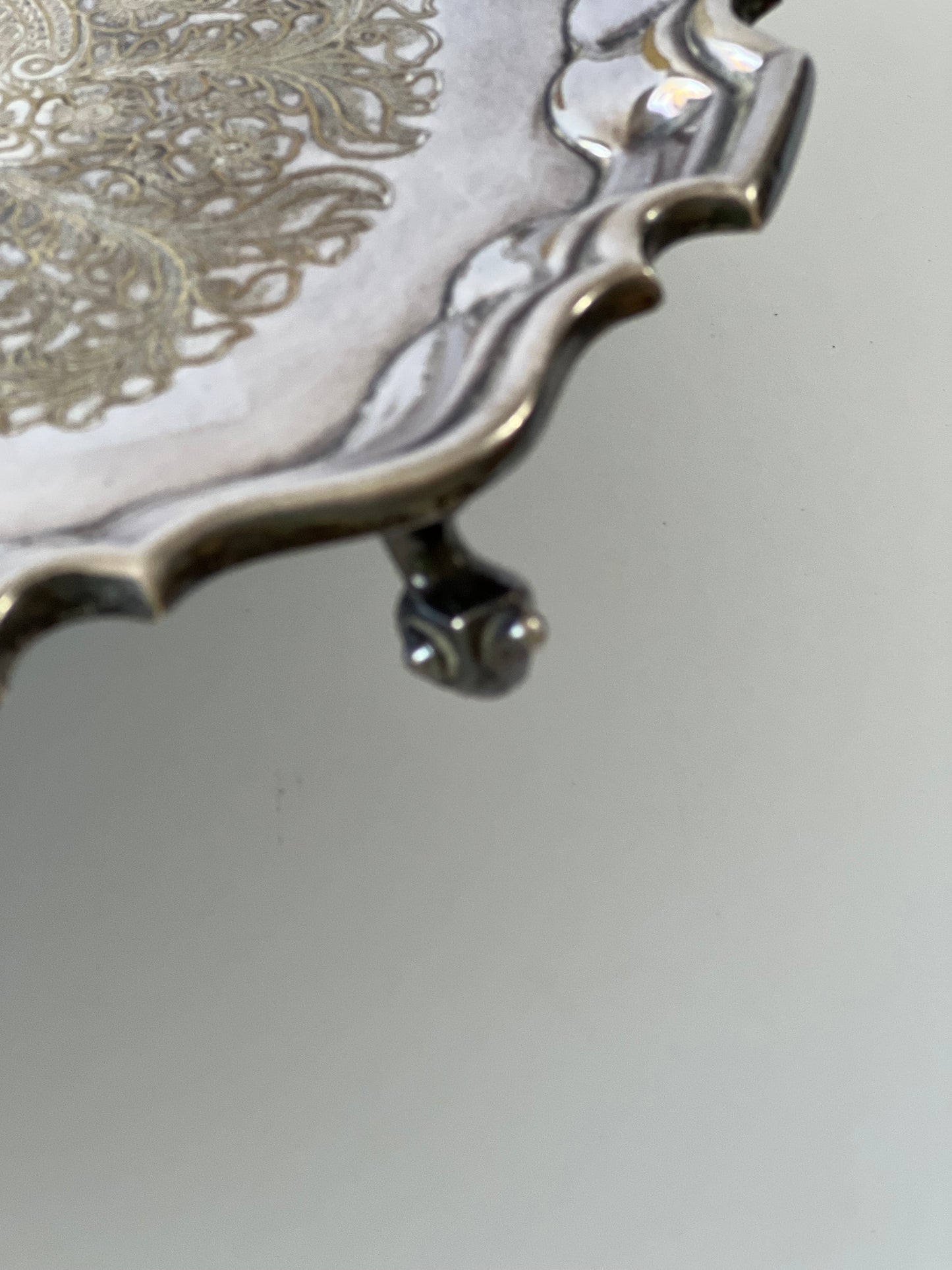 Small Vintage Silver tray