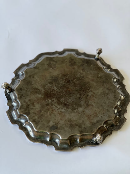 Small Vintage Silver tray