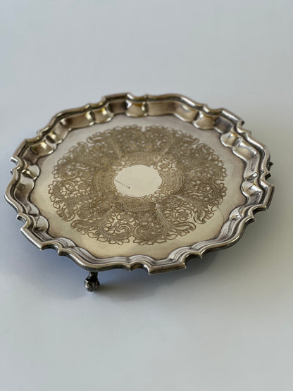 Small Vintage Silver tray