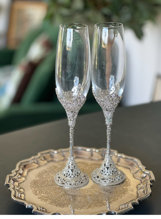 Small Vintage Silver tray