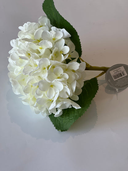 Small head hydrangea white 48 cm