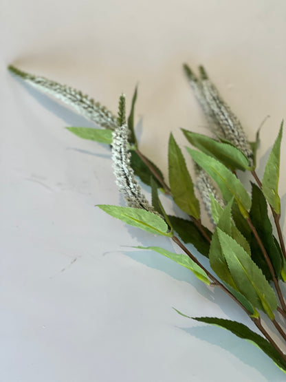 Veronica spray white 73cm