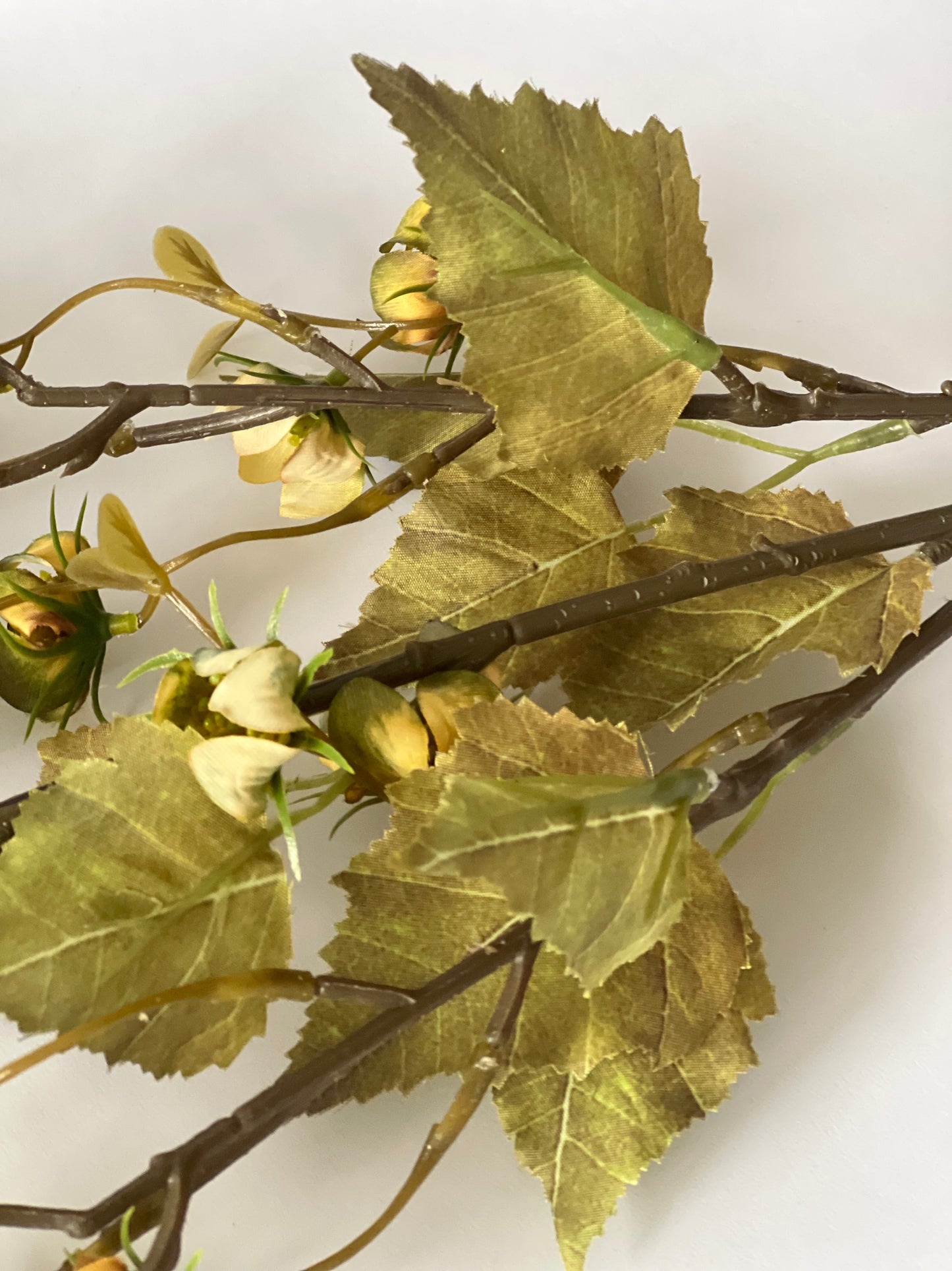 Autumn Geum Faux spray coral