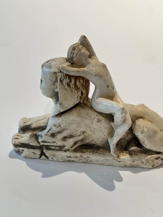 french copy of art nouveau figure the sphynx